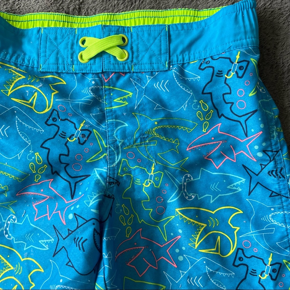 Cat & Jack Boy’s Shark Print Swim Short